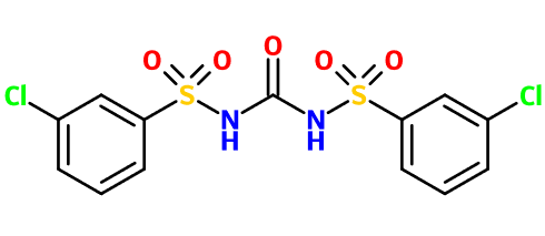 (image for) MC080038 N,N'-Bis(3-chlorobenzenesulfonyl)urea
